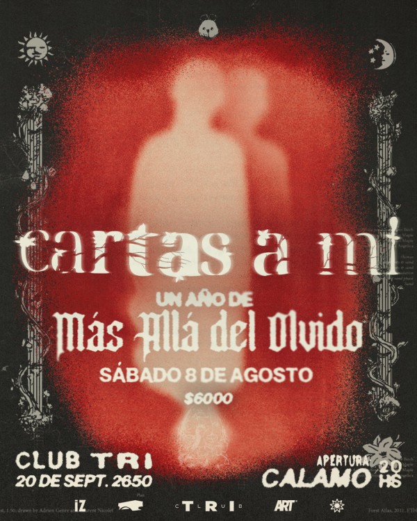 CARTAS A MÍ – “MÁS ALLÁ DEL OLVIDO” PRIMER ANIVERSARIO