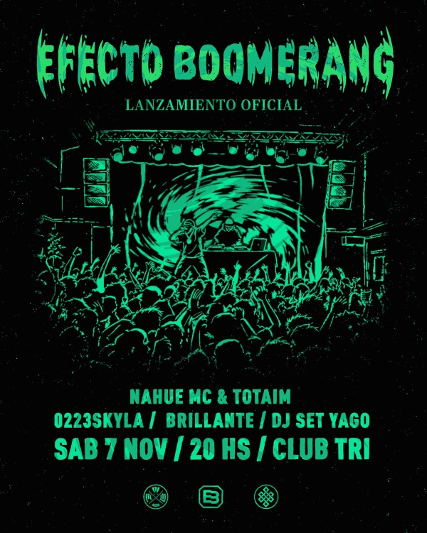 NAHUE MC PRESENTA EFECTO BOOMERANG